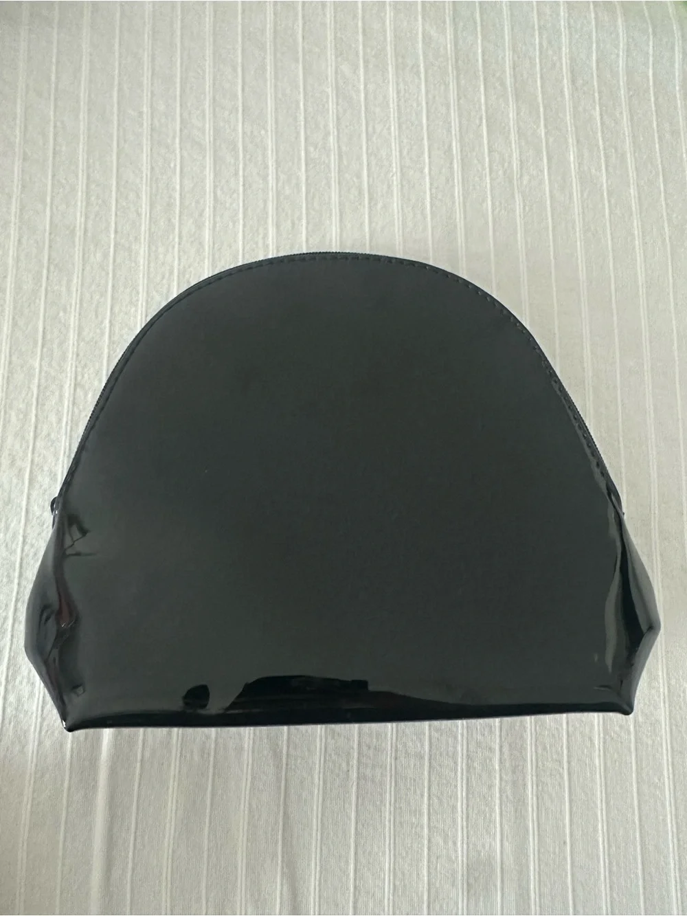 Yves Saint Laurent Black Patent Cosmetic Pouch